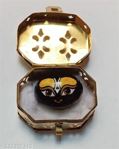 keep shaligram in metal box|shaligram stone worship.